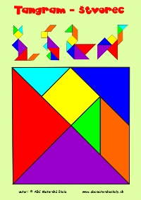 tangram štvorec
